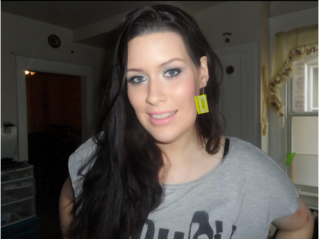 Neon Cassette Tape Earrings