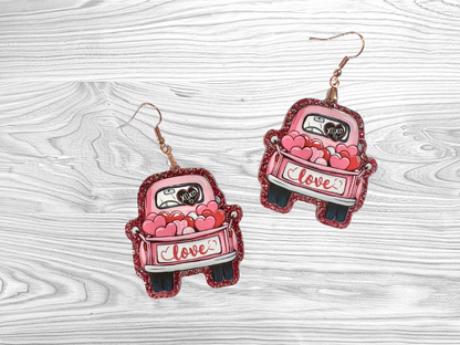 Love Truck Earrings