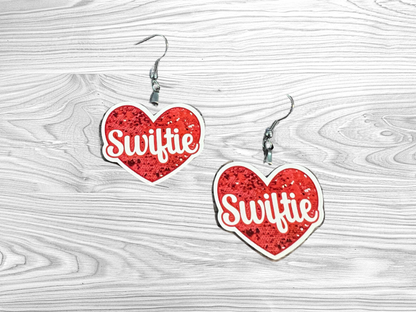 Swiftie Heart Earrings