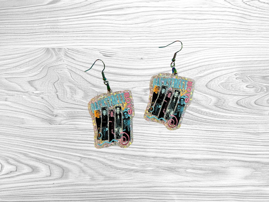 Retro Backstreet Boys Earrings