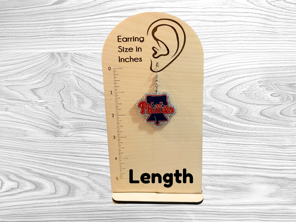 Phillies Bell Earrings