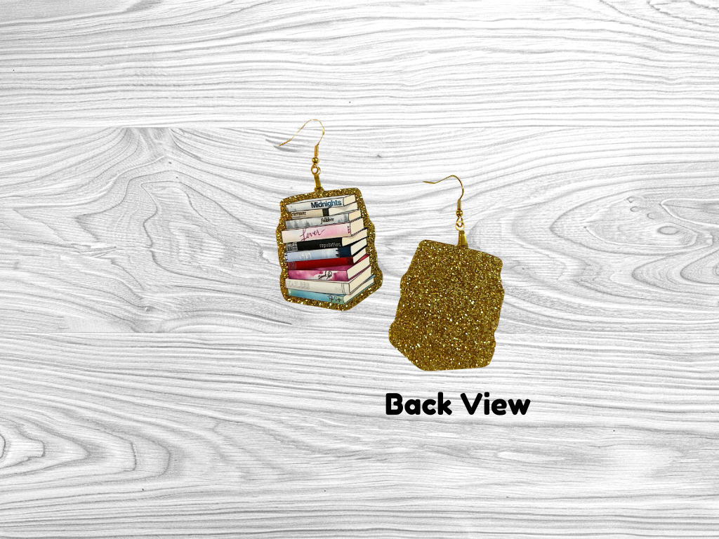 TS Eras Books Earrings