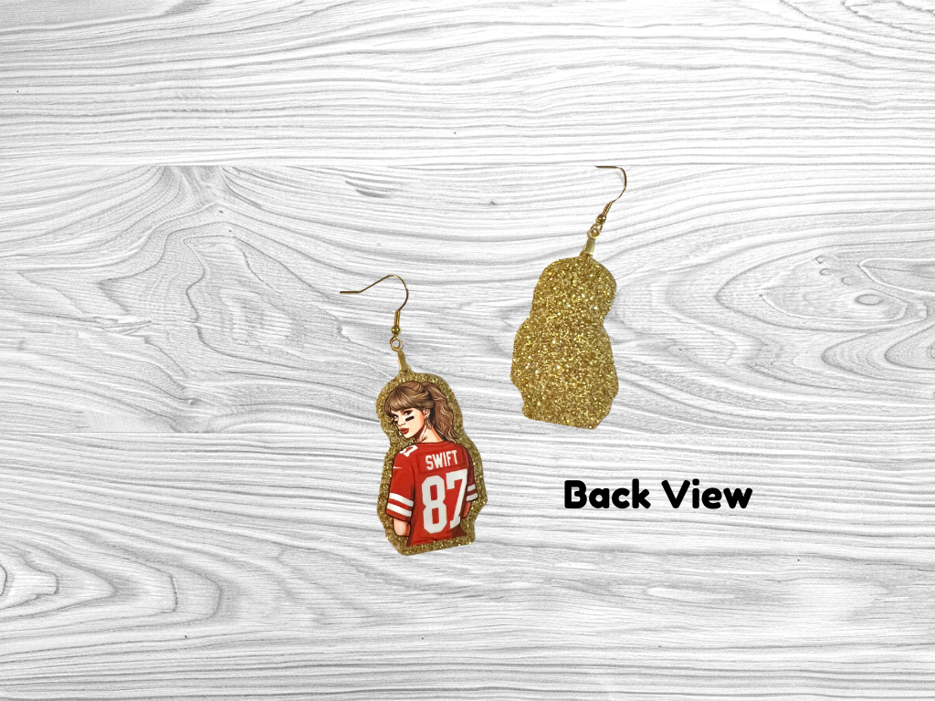 Swiftie 87 Football Earrings