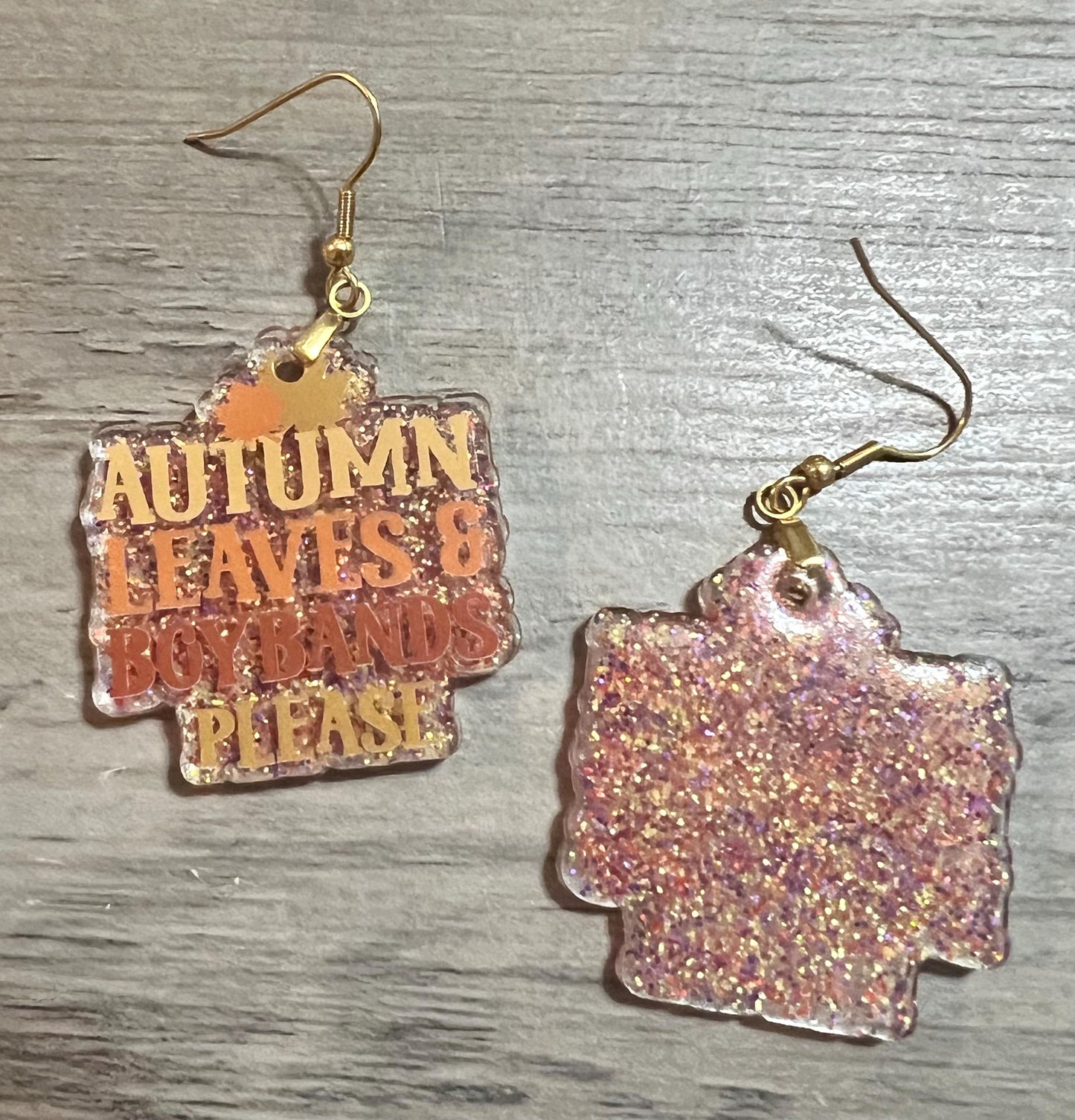 Autumn Boy Band Earrings