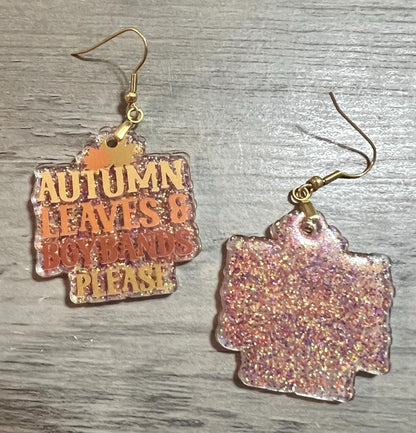 Autumn Boy Band Earrings