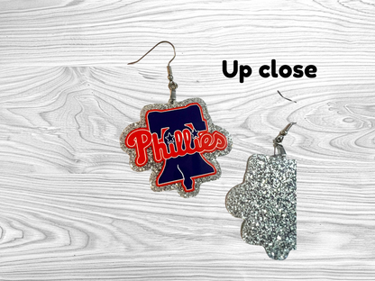 Phillies Bell Earrings
