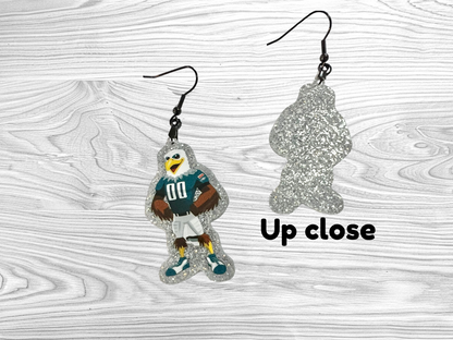 Philadelphia Eagles Swoop Earrings