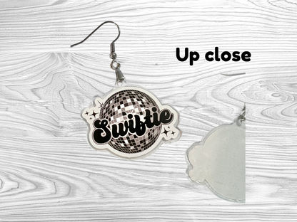 Swiftie Disco Ball Earrings