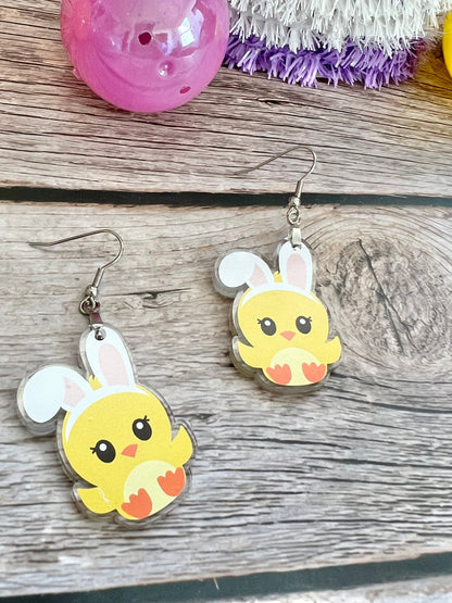 Baby Chick Earrings