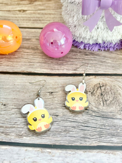 Baby Chick Earrings