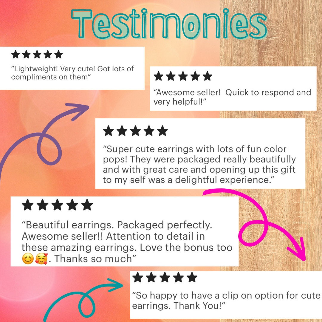 First Grade Teardrop Beaded Earrings